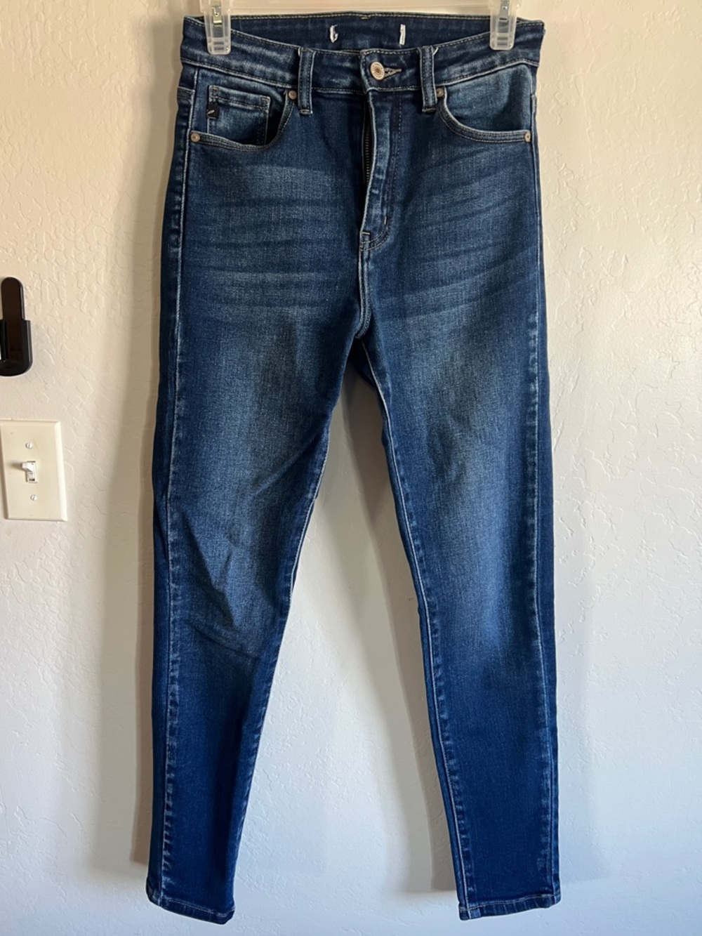 KanCan Dark Blue High-Rise Skinny Jeans